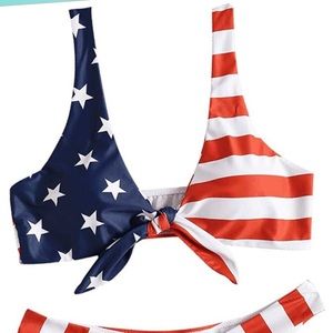 American flag bikini